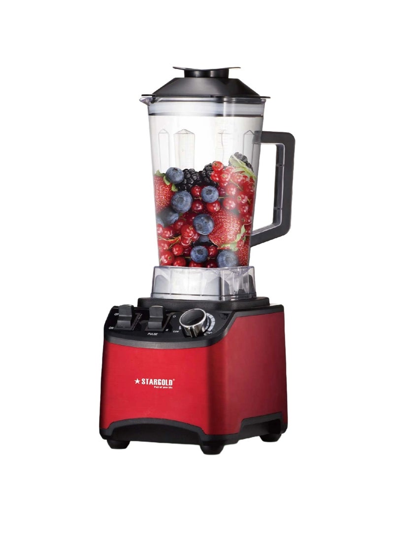Stargold High Speed Professional Commercial Blender 1800Watts Copper Motor Unbreakable PC 2.0L Jar - Image 1