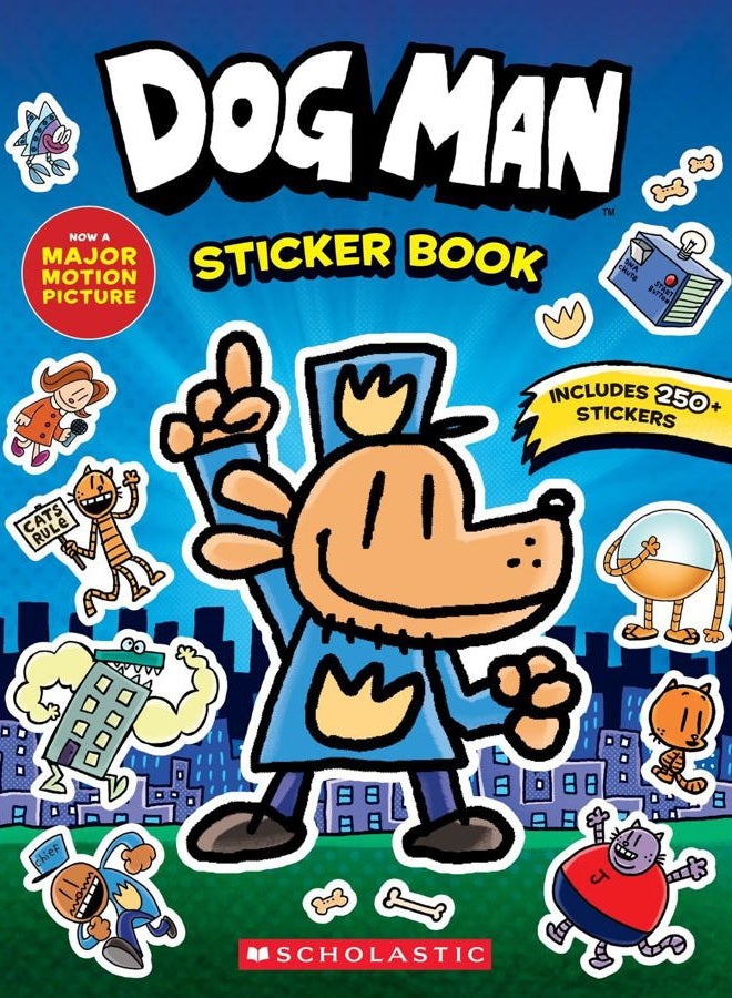 scholastic Dog Man the Movie: Official Sticker Activity Book - Image 1