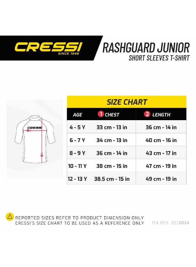 Cressi Rashguard Junior Blue and Pink - Image 5