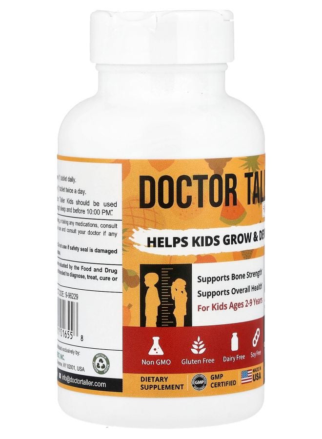 NuBest دوكتور تالير™ للأطفال من عمر 2-9 سنوات، عنب، 60 قرص قابل للمضغ - Image 2