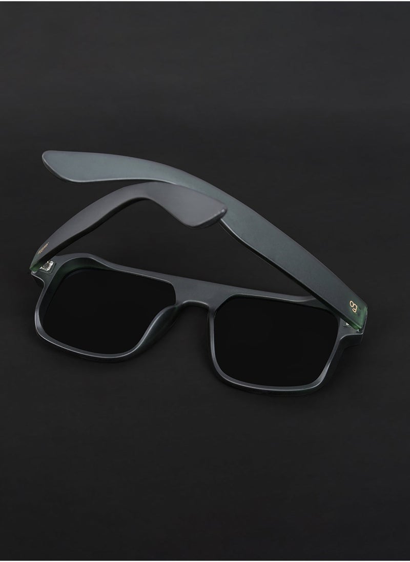 Woggles Uv-Protected Green Aviator Sunglasses  - Image 4