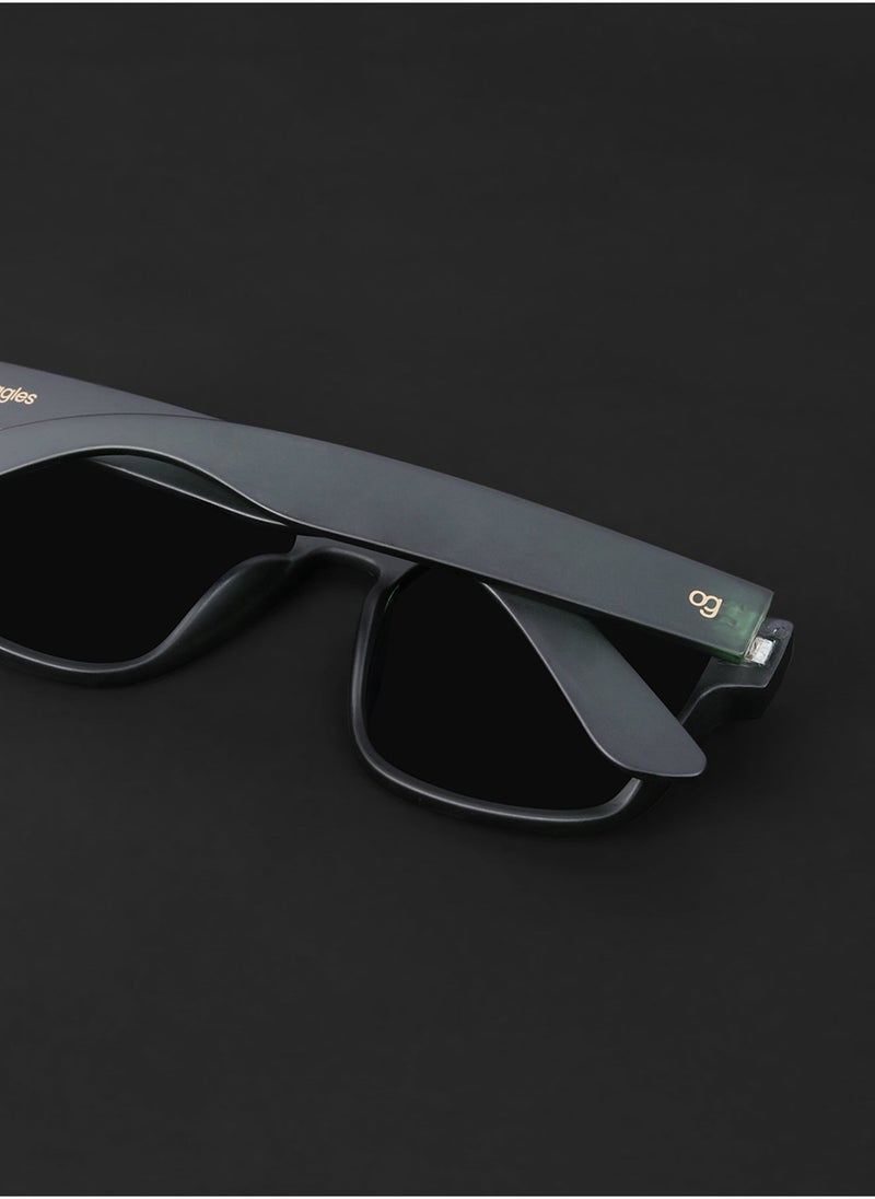 Woggles Uv-Protected Green Aviator Sunglasses  - Image 5