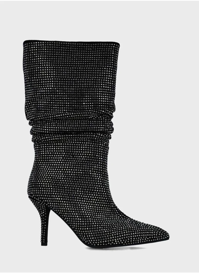 MENBUR Mid Heel Knee Boots