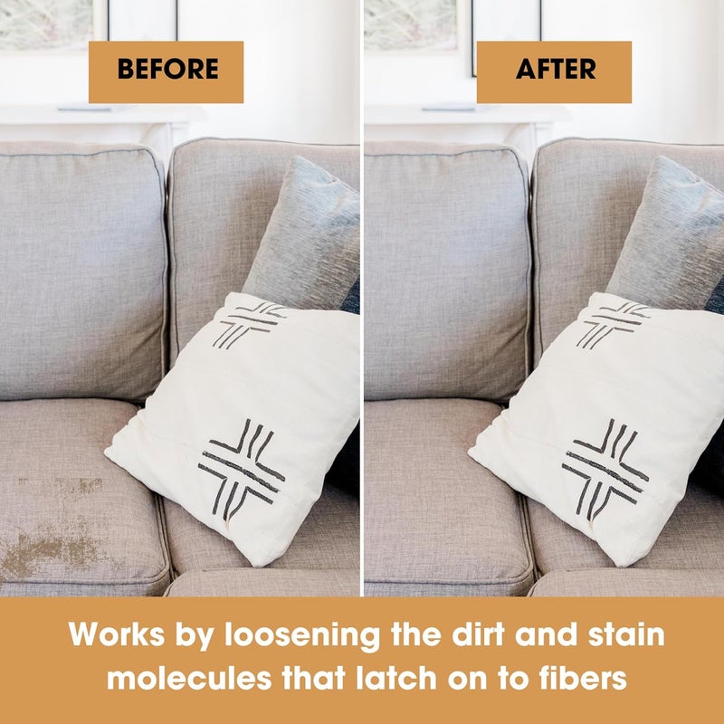 Furniture Clinic منظف الأقمشة من فيرنيتشر كلينيك رذاذ تنظيف يومي لأقمشة الأثاث والسجاد والسجاد والأرائك ومقاعد السيارات والمزيد  17 أونصة  500 مل - Image 3