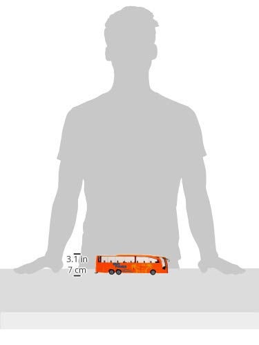 Siku 3738, Mercedes-Benz Travego Coach, 1:50, Metal/Plastic, Orange, Functional Doors and Luggage Compartment - Image 3