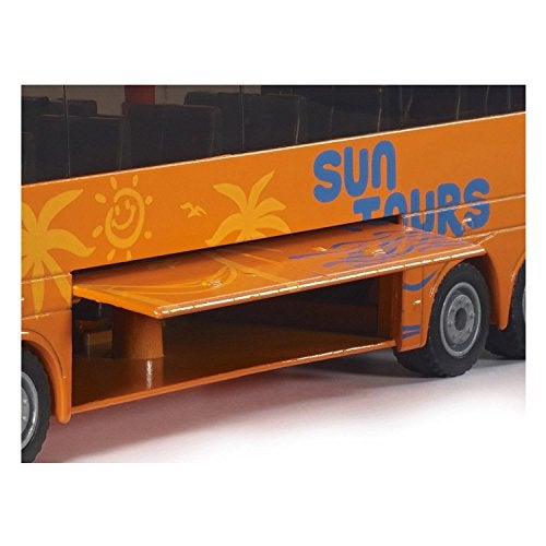 Siku 3738, Mercedes-Benz Travego Coach, 1:50, Metal/Plastic, Orange, Functional Doors and Luggage Compartment - Image 5