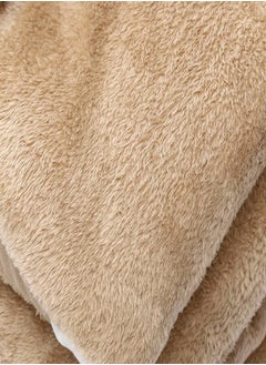 snooze Double Face Winter Fur Quilt, Caro Brown, 220*235cm  - Image 3