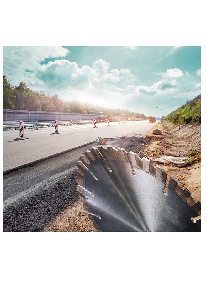 بوش معيار لقرص قطع الماس الخرساني للمطاحن ذات الزوايا الصغيرة القطع المؤهلة للخرسانة قطعة واحدة بقطر 230 مم - Image 3