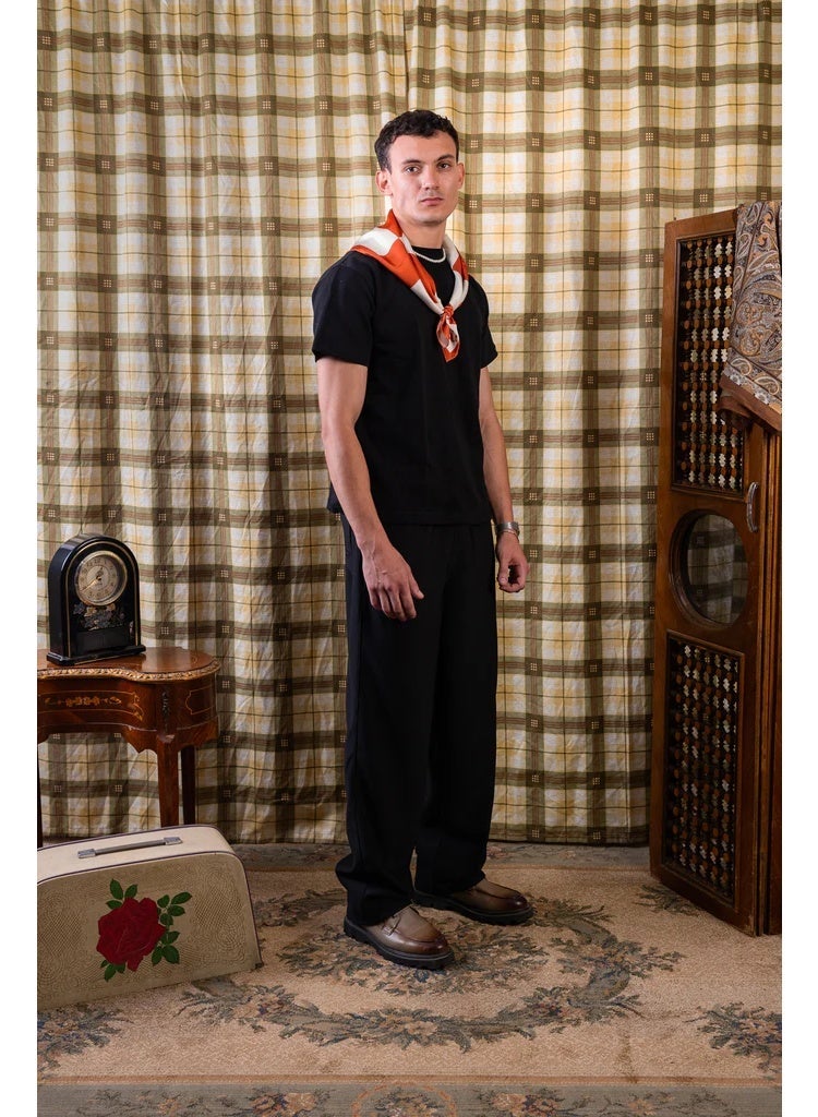 Senam checkered scarf - Image 1