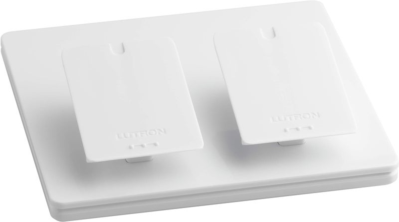 Lutron Caseta Smart Lighting Dual Pedestal for Pico Remotes, L-PED2-WH, White - Image 3