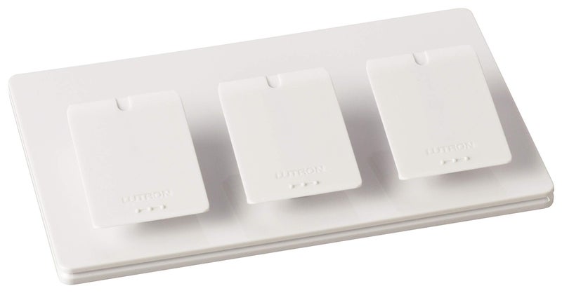 Lutron Caseta Smart Lighting Dual Pedestal for Pico Remotes, L-PED2-WH, White - Image 2