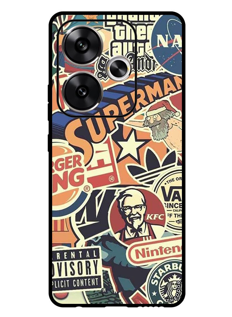 Theodor Protective Case Anti Scratch Shock Proof Bumper Cover For Xiaomi Redmi Turbo 3 Superman  - Image 1