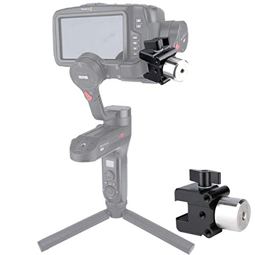 NICEYRIG Gimbal Counterweight Clamp Kit with 3.5 OZ 1 Unit Counter Weight for DJI RS 4 3 Pro, RS2, RSC2, Ronin S SC, Zhiyun Weebill Lab/Crane Series - 324 - Image 1