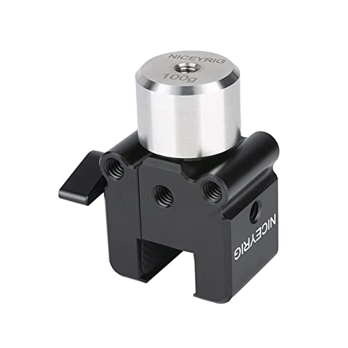 NICEYRIG Gimbal Counterweight Clamp Kit with 3.5 OZ 1 Unit Counter Weight for DJI RS 4 3 Pro, RS2, RSC2, Ronin S SC, Zhiyun Weebill Lab/Crane Series - 324 - Image 3