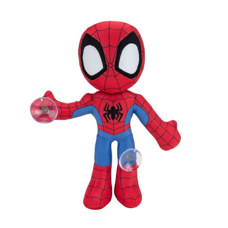 Disney Junior Marvel Spidey & Friends Spidey Web Clinger Plush Toy (23 cm, Assorted) - Image 1