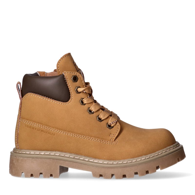 تومي هيلفيغر أحذية بوت دانتيل قصيرة - Image 1