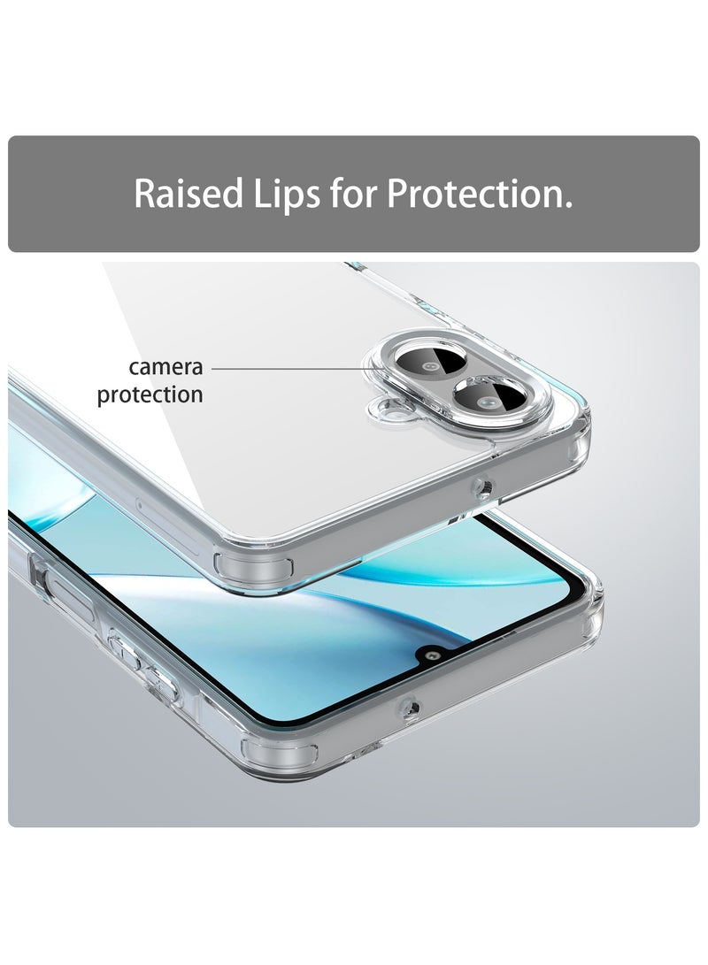 حافظة هاتف لسامسونج جالاكسي A07 غطاء خلفي شفاف من TPU الناعم حماية من الصدمات بومبر - view 3