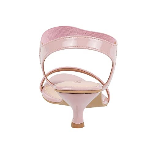 Metro Womens Synthetic Peach Sandals (Size (6 UK (39 EU)) - Image 4