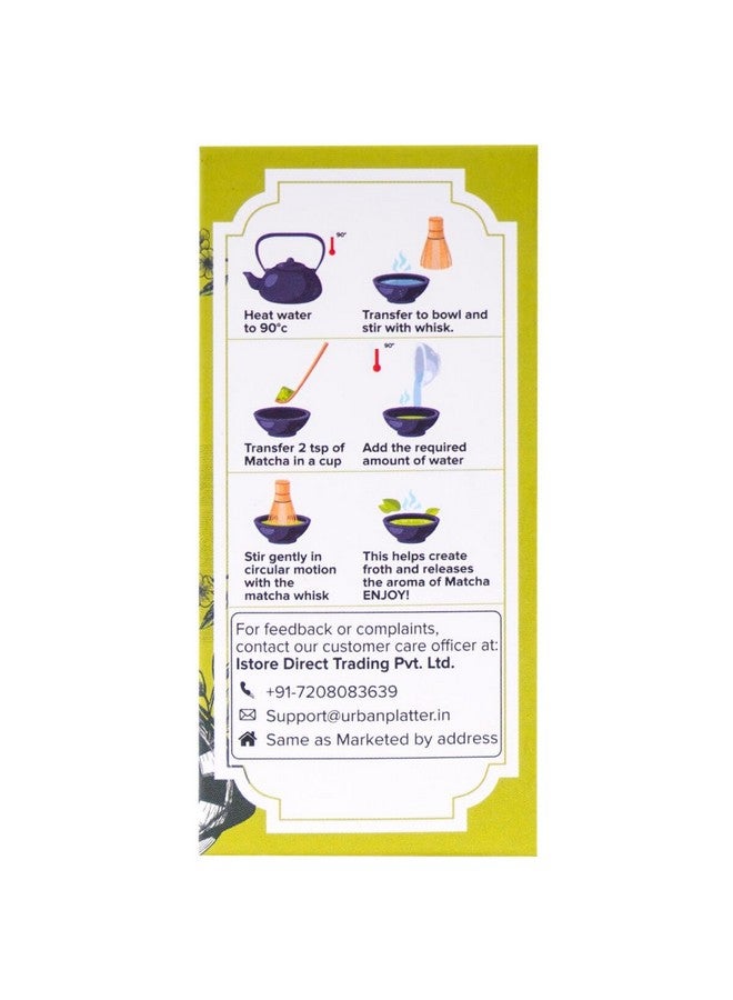 Urban Platter Handmade Bamboo Matcha Whisk/ Chasen - Whisk Your Way to Deliciously Smooth Matcha - Image 4