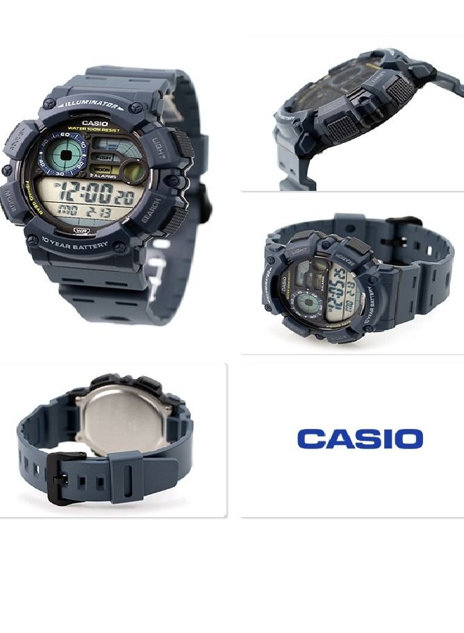 Casio Digital Men's Watch WS-1500H-2AVDF - Image 4
