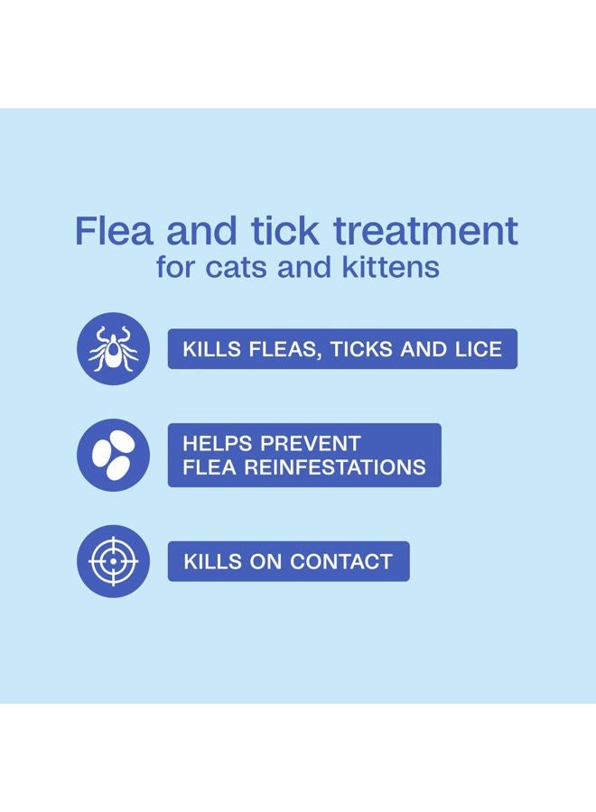 ADAMS Plus Flea & Tick Foaming Shampoo & Wash for Cats & Kittens Over 12 Weeks, Sensitive Skin Flea Treatment for Cats & Kittens, Kills Adult Fleas, Ticks and Lice On Contact, 10 Ounces - Image 2