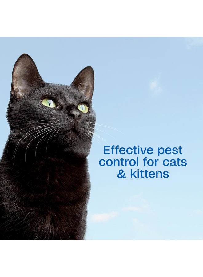 ADAMS Plus Flea & Tick Foaming Shampoo & Wash for Cats & Kittens Over 12 Weeks, Sensitive Skin Flea Treatment for Cats & Kittens, Kills Adult Fleas, Ticks and Lice On Contact, 10 Ounces - Image 4
