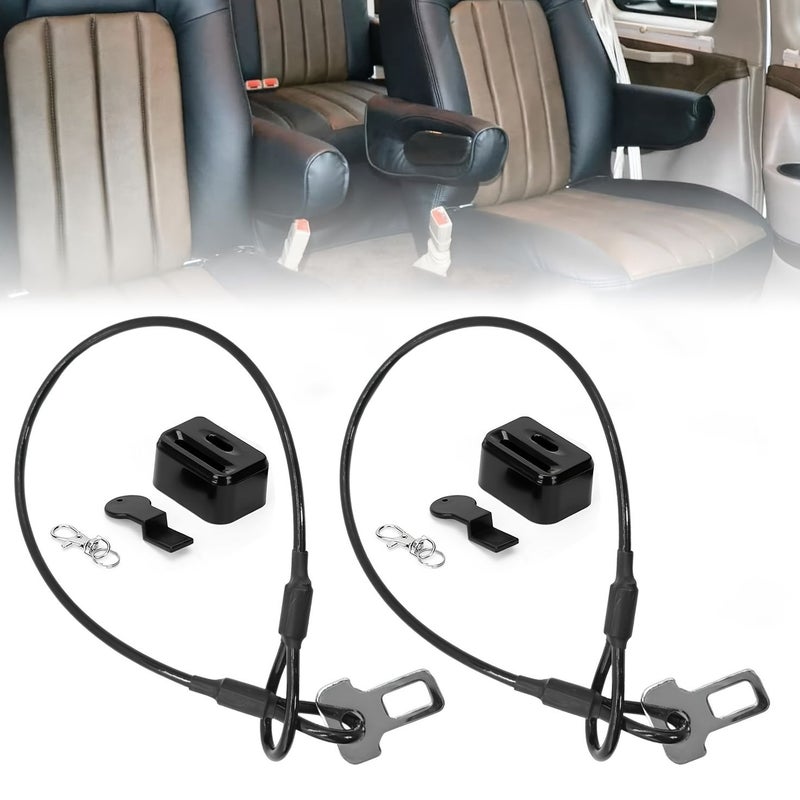 2sets RV Sliding Door Lock Inserts Anti-Theft Devices for Camping Vehicles, Box Trucks - Image 2