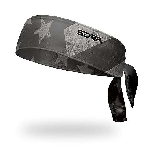 Suddora Country Flag Tie Headband with USA Honor National Flag, Breathable Sweatband for National Sports Events, Non-Slip Fabric Sweatband for Soccer, Tennis, Workout, Costumes & Cosplay - Image 1