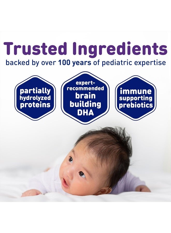 Enfamil Gentlease Baby Formula, Clinically Proven to Reduce Fussiness, Crying, Gas & Spit-up in 24 hours, Brain-Building Omega-3 DHA & Choline, Baby Milk, 19.9 Oz Powder Can​ - Image 4