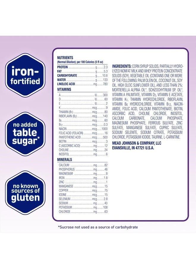 Enfamil Gentlease Baby Formula, Clinically Proven to Reduce Fussiness, Crying, Gas & Spit-up in 24 hours, Brain-Building Omega-3 DHA & Choline, Baby Milk, 19.9 Oz Powder Can​ - Image 3