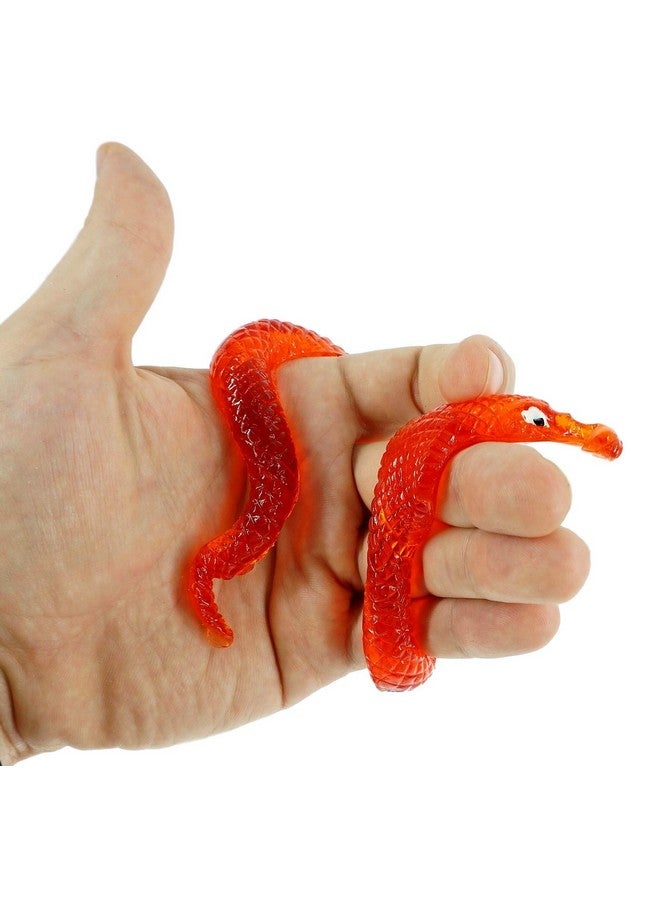 Ja-Ru Super Stretchy Sticky Reptiles Snake, Lizard & Alligator (3 Units Assorted) Prank Squishy Sticky Toy Party Favors Toy For Kids, Pinata Filler, Bulk Toys, Snap Hand Like Fidget Toy. 429-3A - Image 2