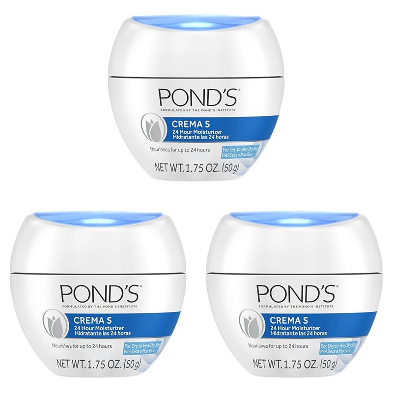 Pond's كريم بوندز المغذي المرطب، 1.75 أونصة (عبوة من 3) - Image 1