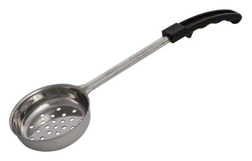 American MetalCraft American Metalcraft SPNP6 Perforated Bowl Spooner Black 6Ounces 