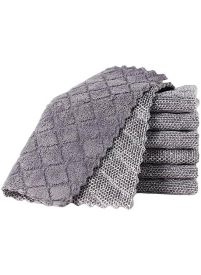 Durable Microfiber Silver Floss Cleaning Cloth Set(3 pieces) - Image 1