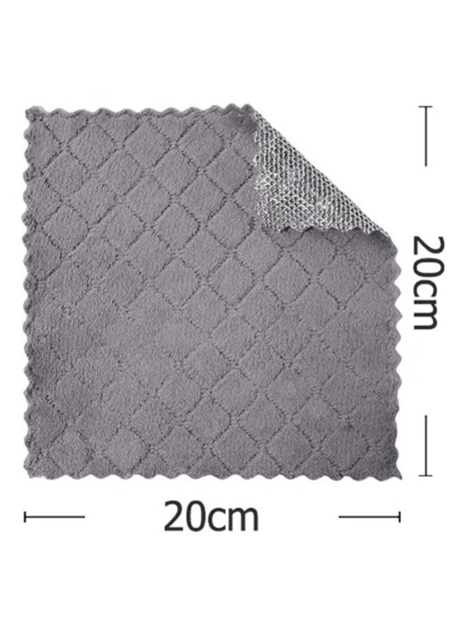 Durable Microfiber Silver Floss Cleaning Cloth Set(3 pieces) - Image 5