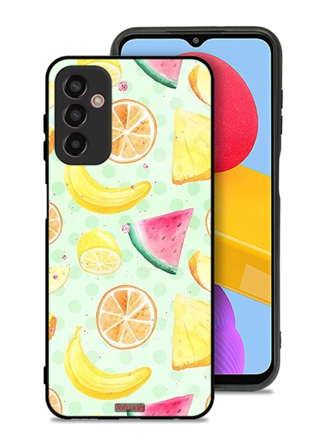 Tolwak Samsung Galaxy F13 Protective Case Cover Fruits Watercolor Art - Image 1