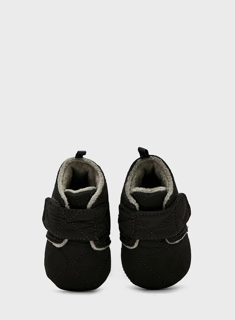 H&M Kids Low Top Velcro Quilted Sneakers