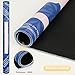Lavendex Mahjong Mat 324x324 Inch NonSlip Noise Reduction Gaming Mat Foldable Durable Surface for Poker Board Games Cards Tiles Dominoes 2mm Blue - Image 4