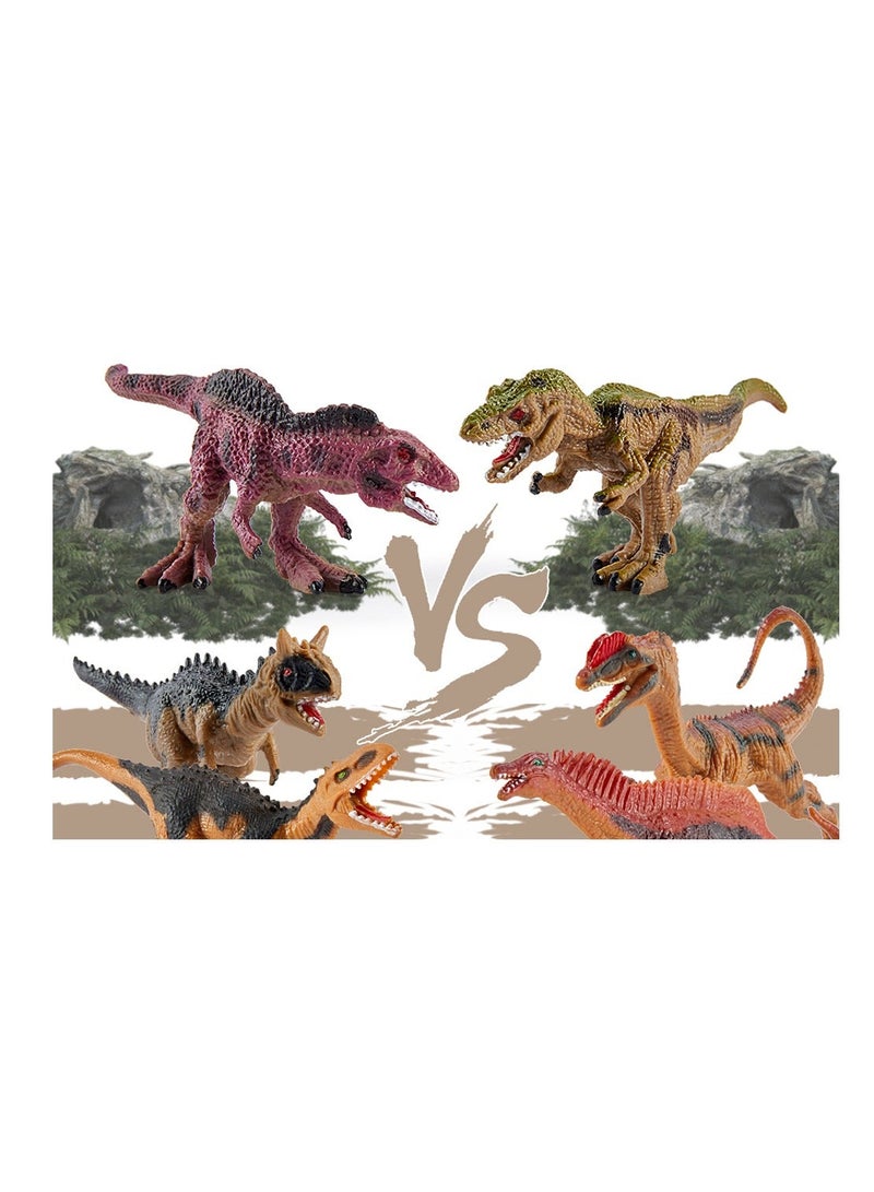 16 Pcs Dinosaur Figures Toys for Boys Children Realistic Dinosaur Toy Figure Playset T Rex Triceratops Dinosaur Set Educational Toys Gift for Age 3 Up Year Old Kids Boy Girl Child - Image 3