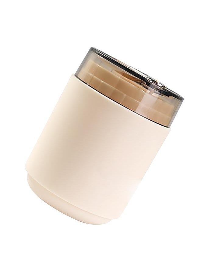 Thoraya Press Toothpick Box Automatic Eject Dispenser Plastic Storage Container for Home Restaurant Silver  - Image 4