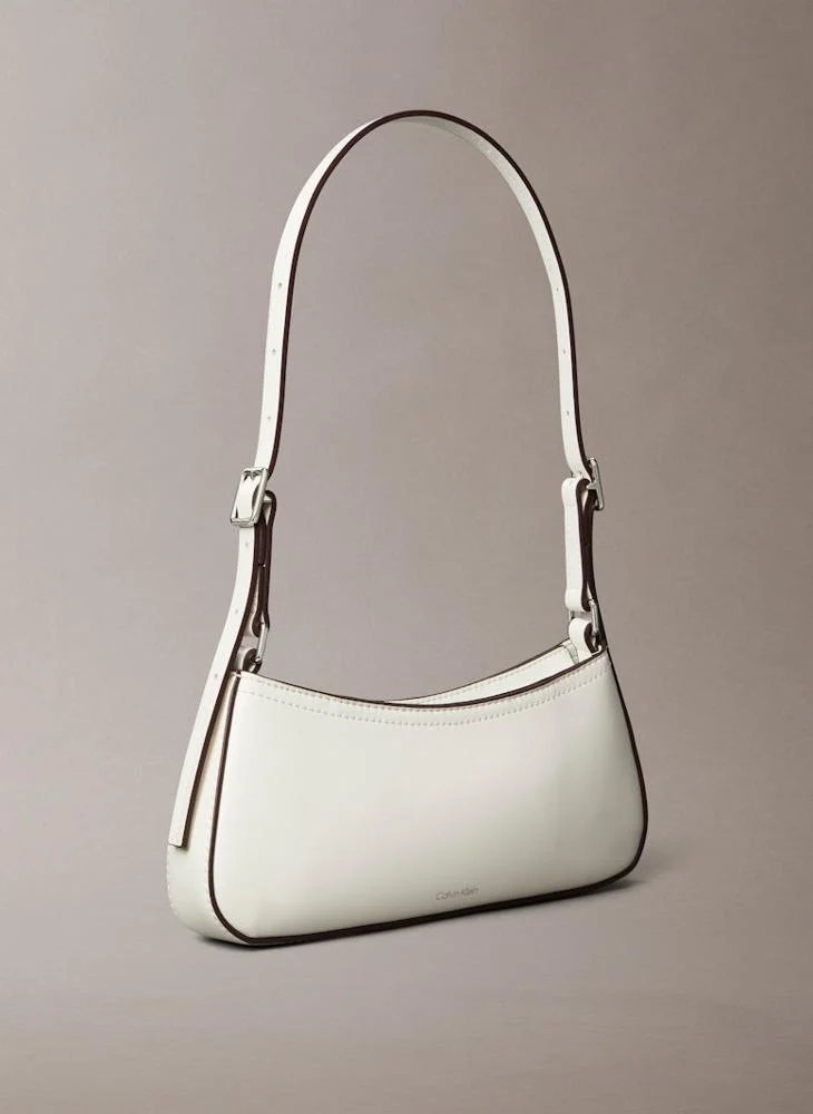 كالفن كلاين Logo Detail Zip Through Shoulder Bag