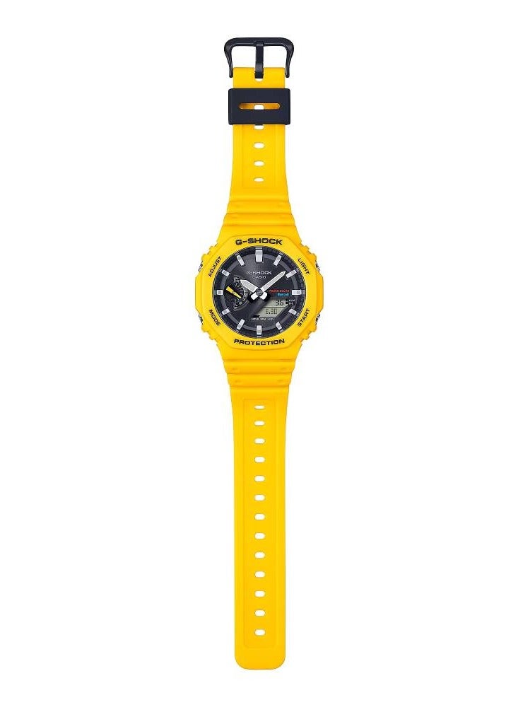 CASIO G-Shock Analog-Digital Solar Resin Band Watch GA-B2100C-9ADR - Image 4