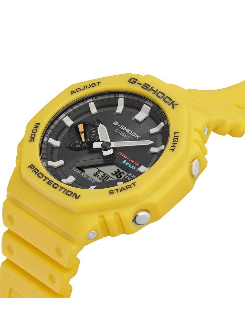 CASIO G-Shock Analog-Digital Solar Resin Band Watch GA-B2100C-9ADR - Image 2