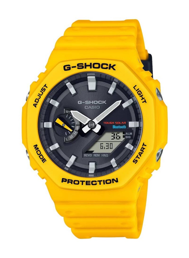 CASIO G-Shock Analog-Digital Solar Resin Band Watch GA-B2100C-9ADR - Image 1