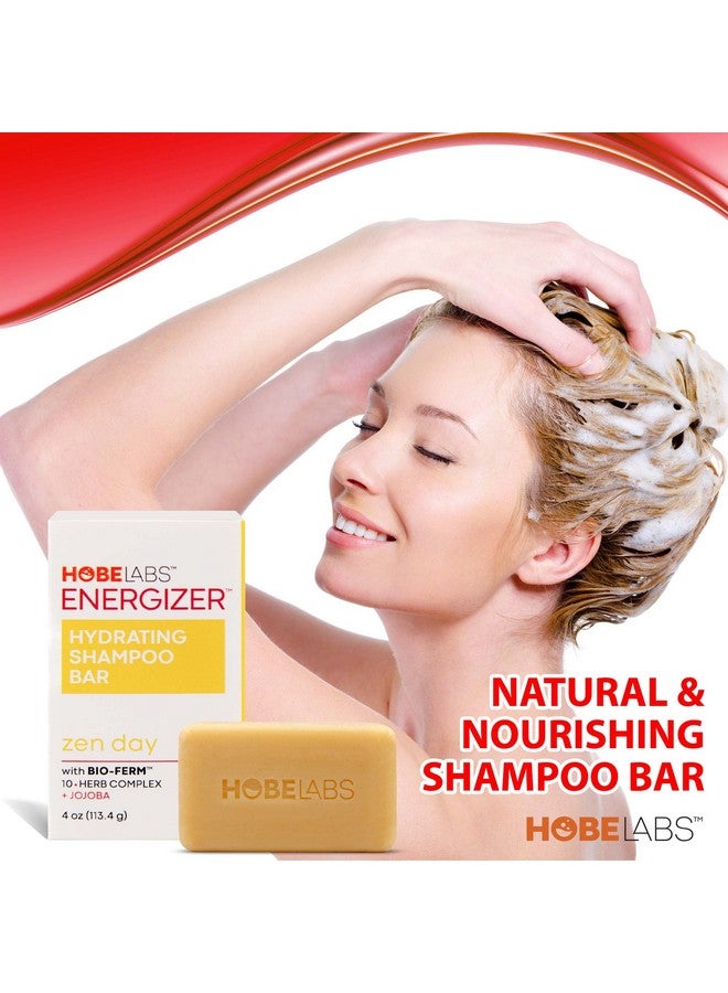 Hobe Labs Zen Day Hydrating Shampoo Bar - Clean & Nourish Your Hair. Bio-Ferm Herbal Complex - Build Strong Hair - Image 5