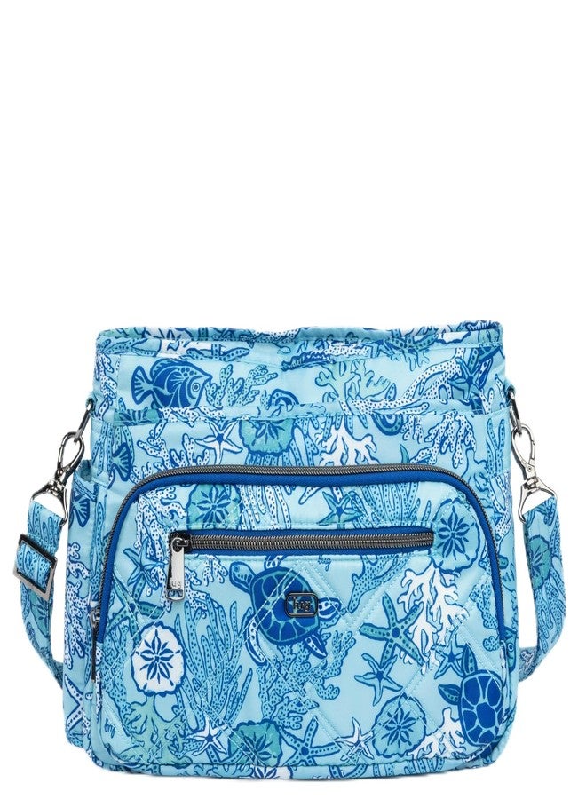 Lug Shimmy SE Crossbody Bag, SEALIFE BLUE - Image 1