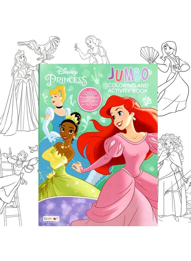 Bendon Disney Princess Coloring and Activity Book Bundle with Imagine Ink Coloring Book, Stickers and More - Image 2