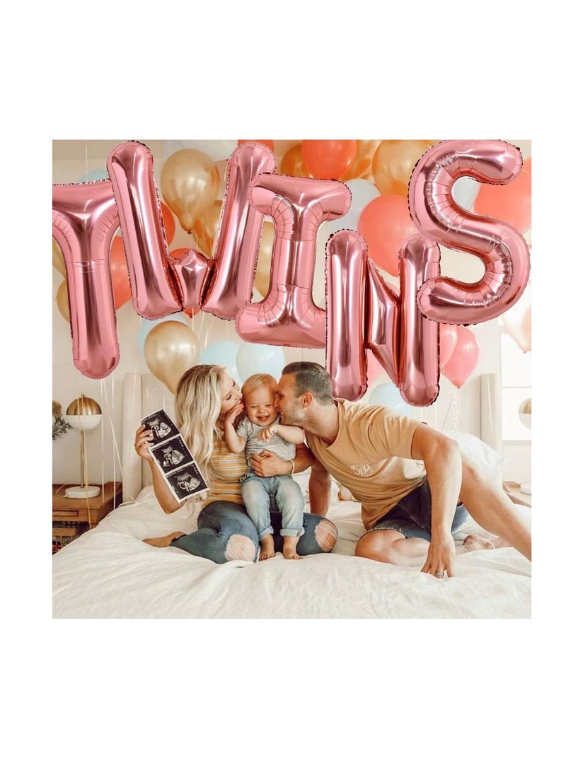 Party with Emma Rose Gold Letter A to Z Balloons 32 inch Large Alphabet Balloons Rose Gold Helium Foil Letter Balloon Banner for Birthday Party Anniversary Wedding Decoration (Rose Gold-G)  - Image 5