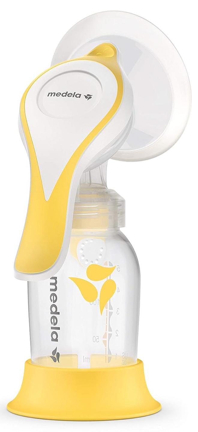 Medela Manual breast pump with Flex Shields Harmony Single Hand for More Comfort and Expressing More Milk - Image 1
