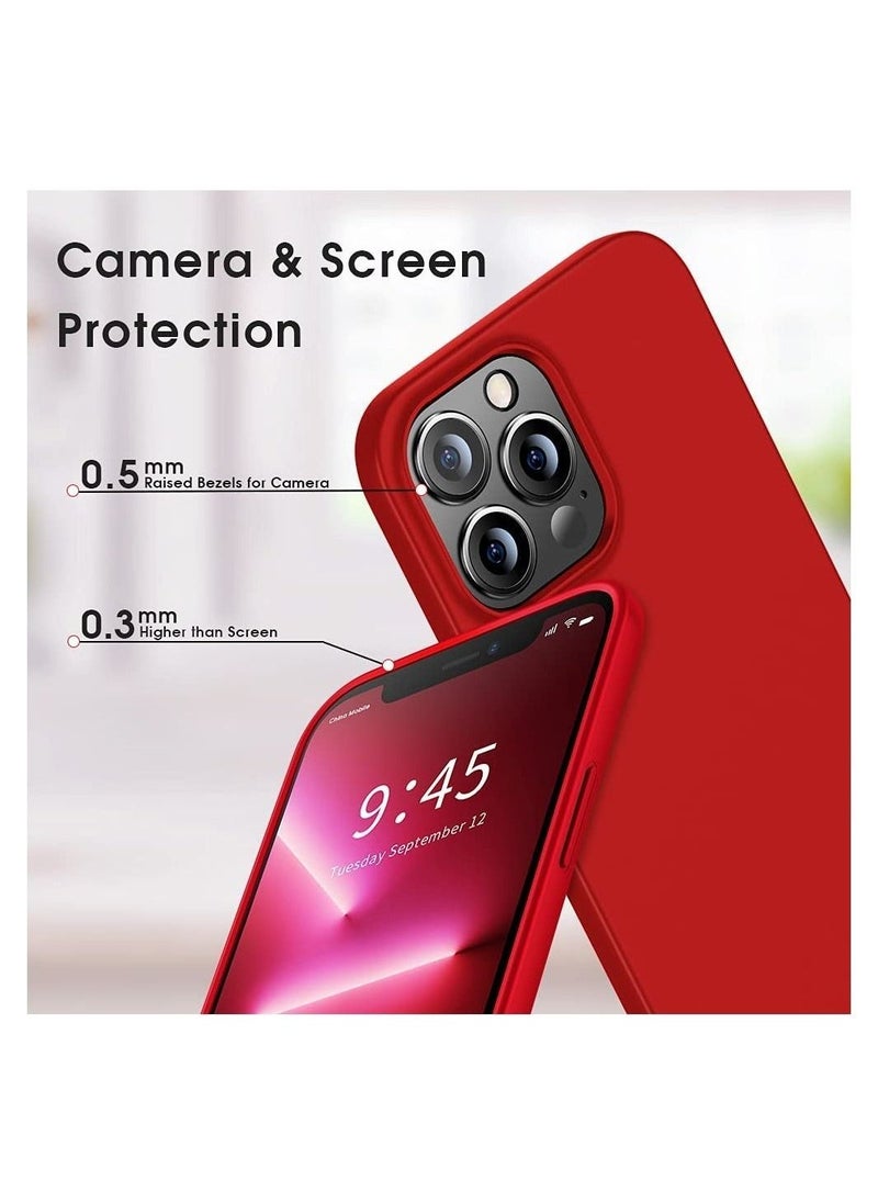 Raxoom Compatible iPhone 13 Pro Max Case Slim Fit Ultra-Thin [Guardian Series] Soft TPU Matte Finish Coating Phone Cases Lightweight Back Cover Grip for iPhone 13 Pro Max 6.7"(2027 - Image 5